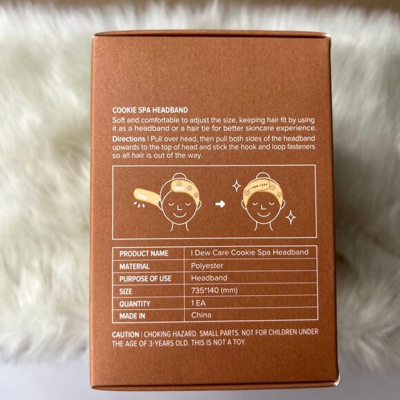 New How Dough I Look Mask & Headband Set I DEW CARE-Skin Care #481 - Picture 3 of 5